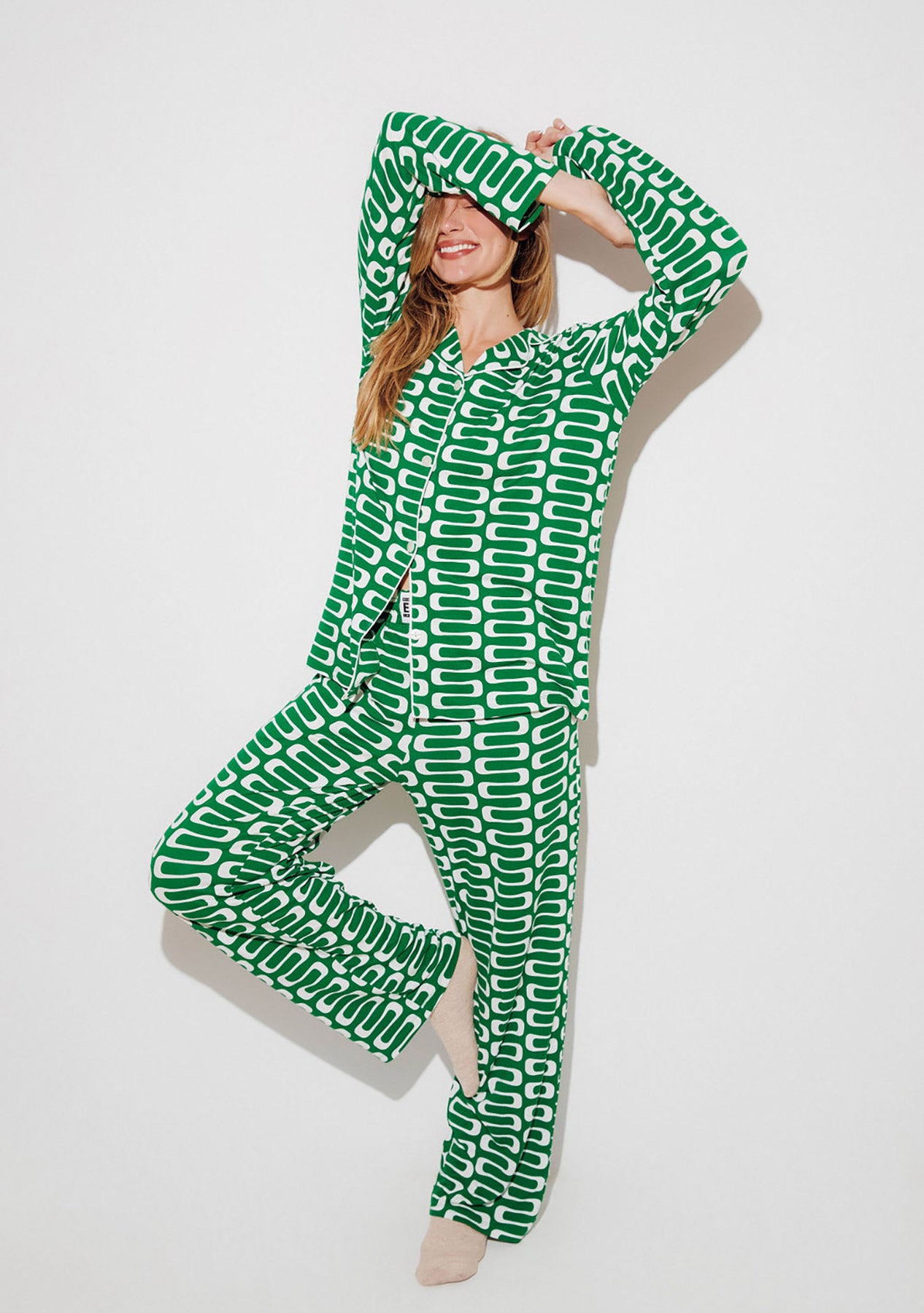 【中古】 Ghosts of Love Green Pajamas Ghost band Women's Christmas Pajamas - Designed by T-man