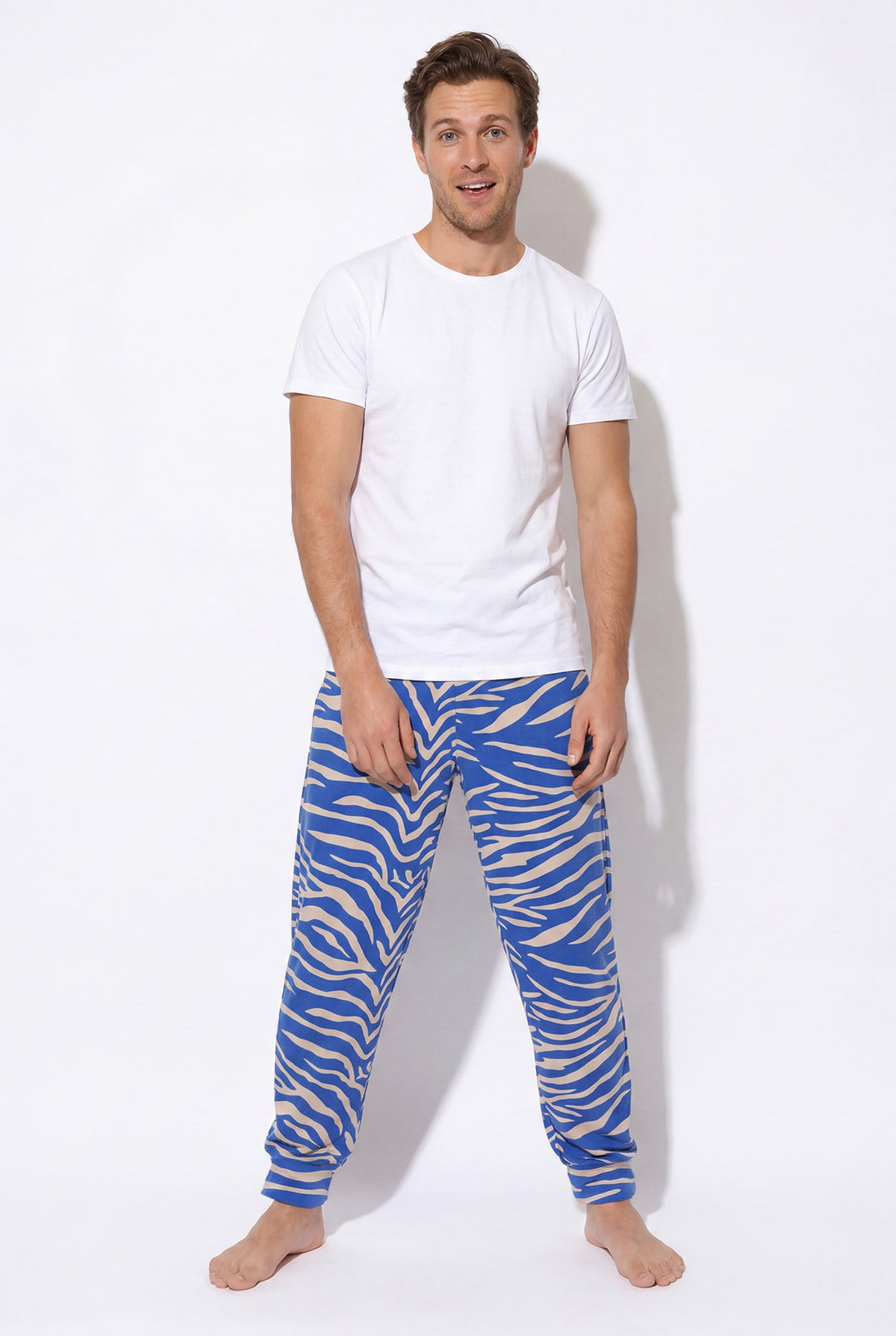 Slacker performance blend (wavy zebra - blue)