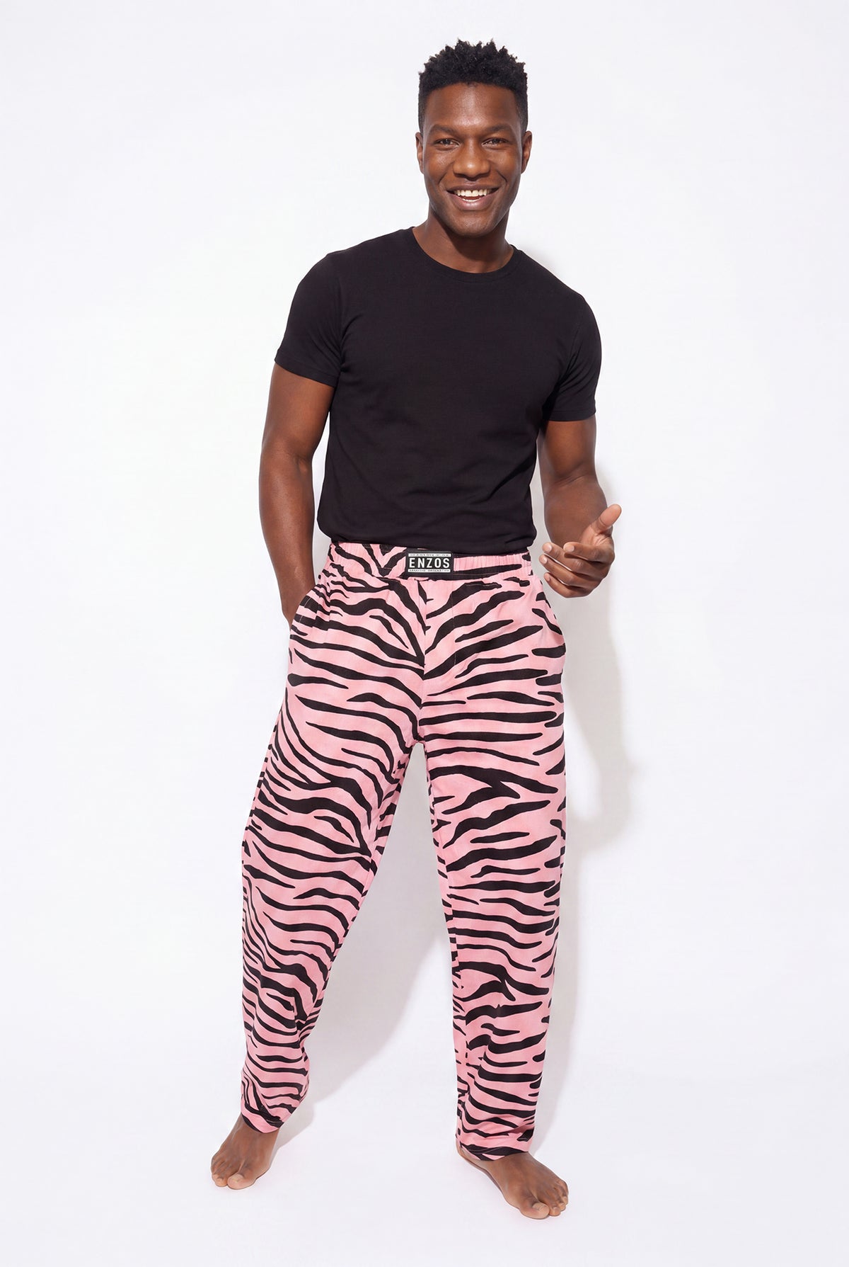 Slacker performance blend (wavy zebra - pink)