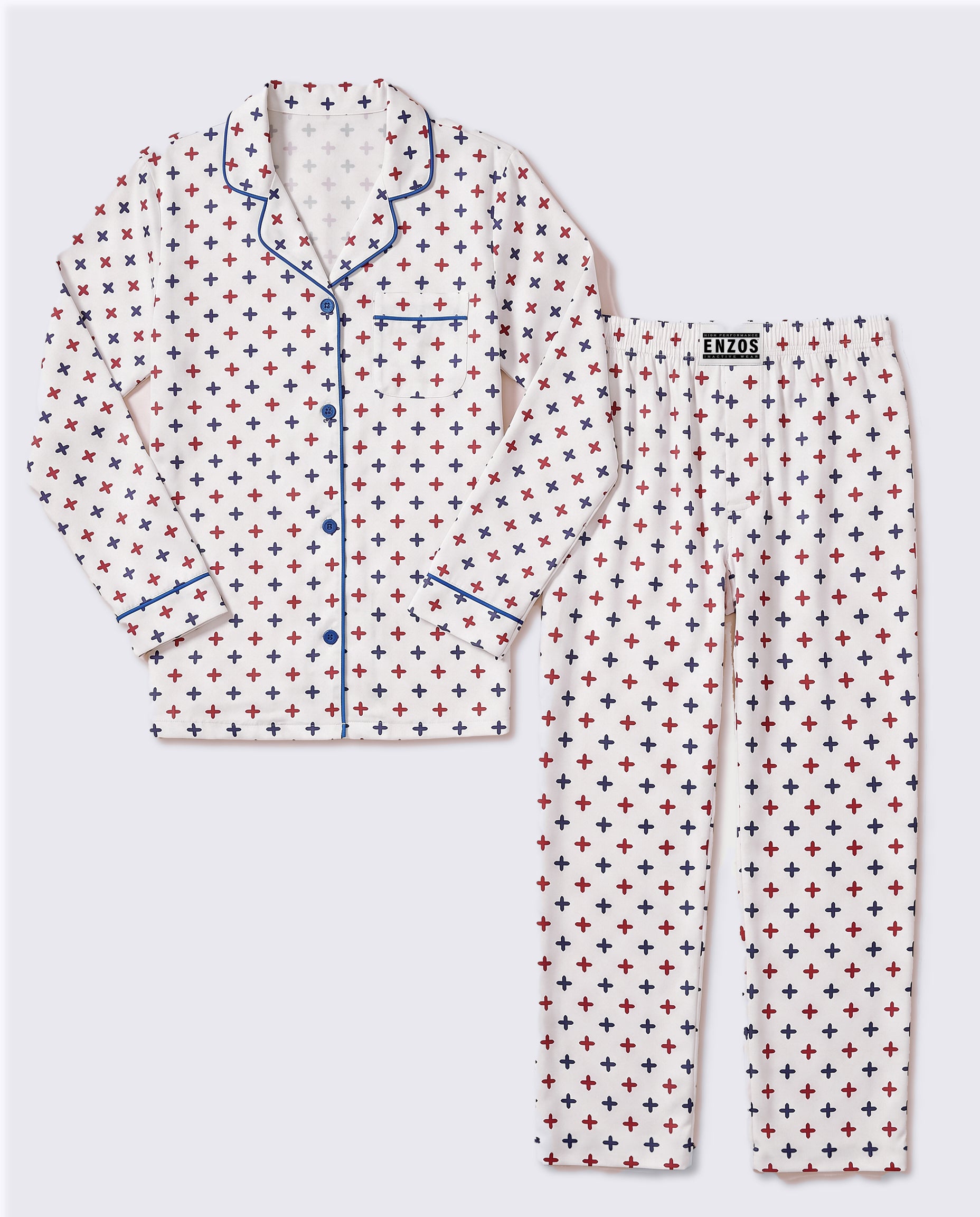 Men's - The Snoozer Set (Cross Print)