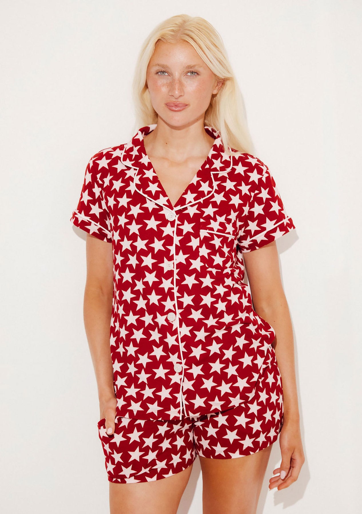 Women's - Catnapper Set (Red White Star)