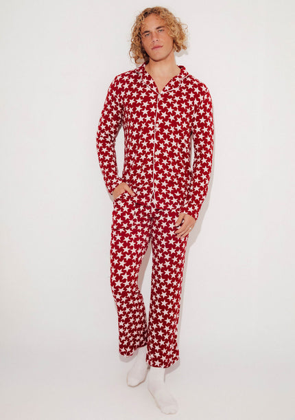 Men's - The Snoozer Set (Red White Star)