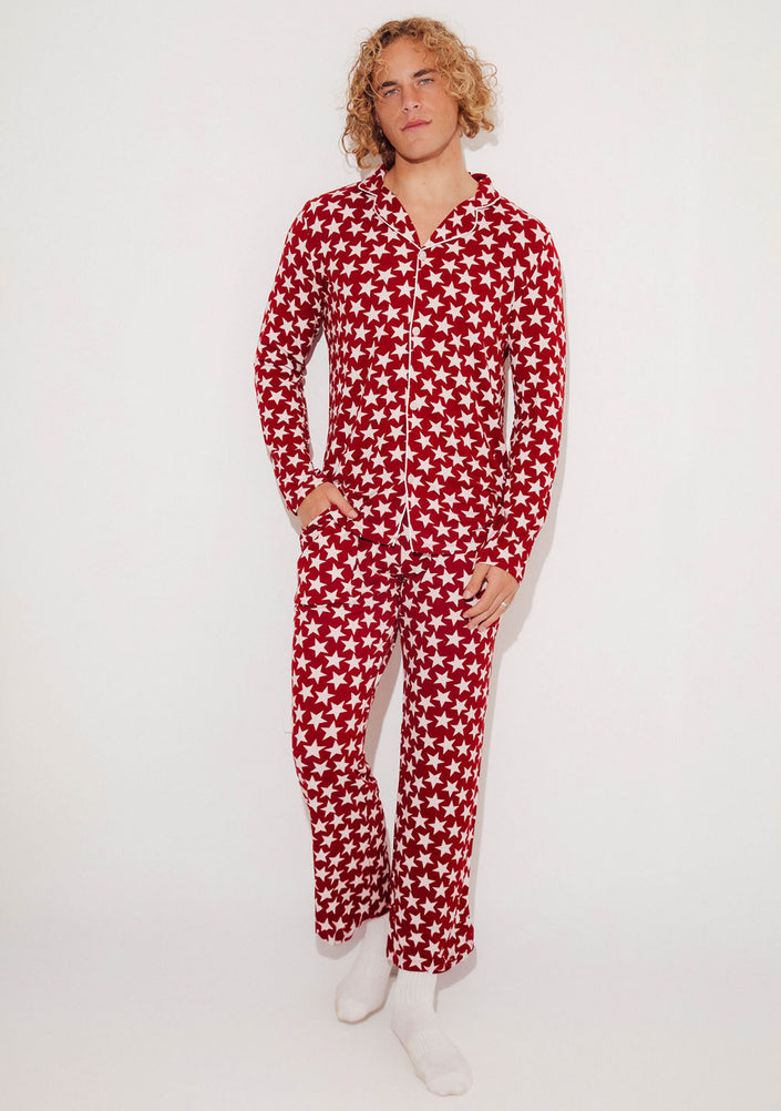 Men's - The Snoozer Set (Red White Star)
