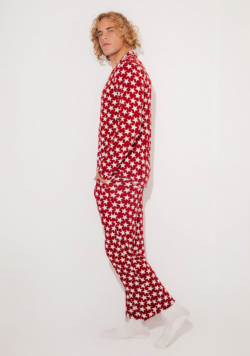 Men's - The Snoozer Set (Red White Star)