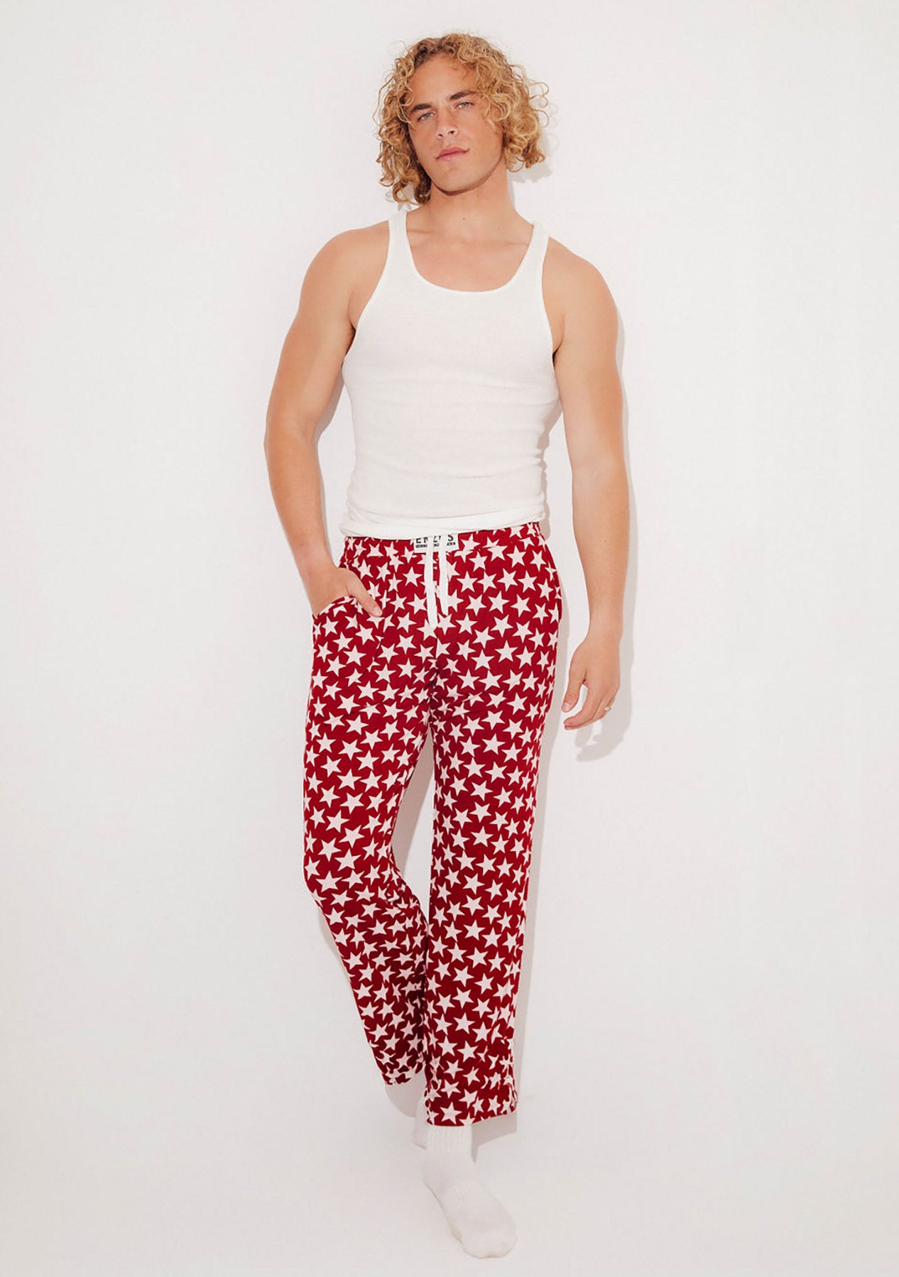 Men's - The Snoozer Set (Red White Star)