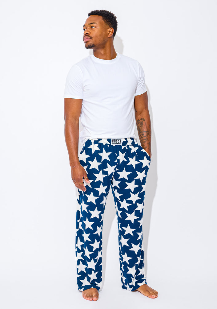 Men's - Slacker Performance Blend (Navy White Star)