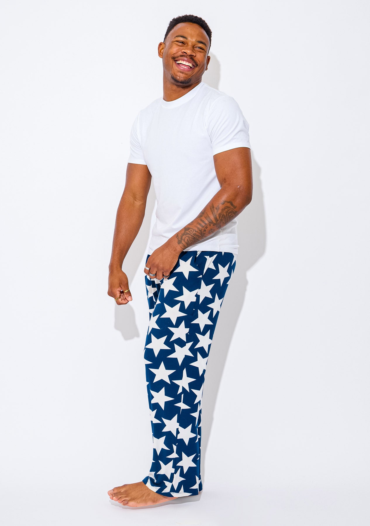 Men's - Slacker Performance Blend (Navy White Star)