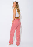 Women's - Slacker Performance Blend (Red White Stripe)