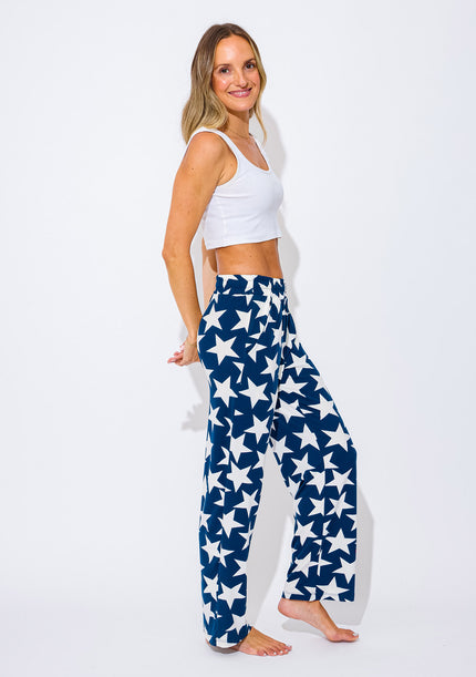 Women's - Slacker Performance Blend (Navy White Star)