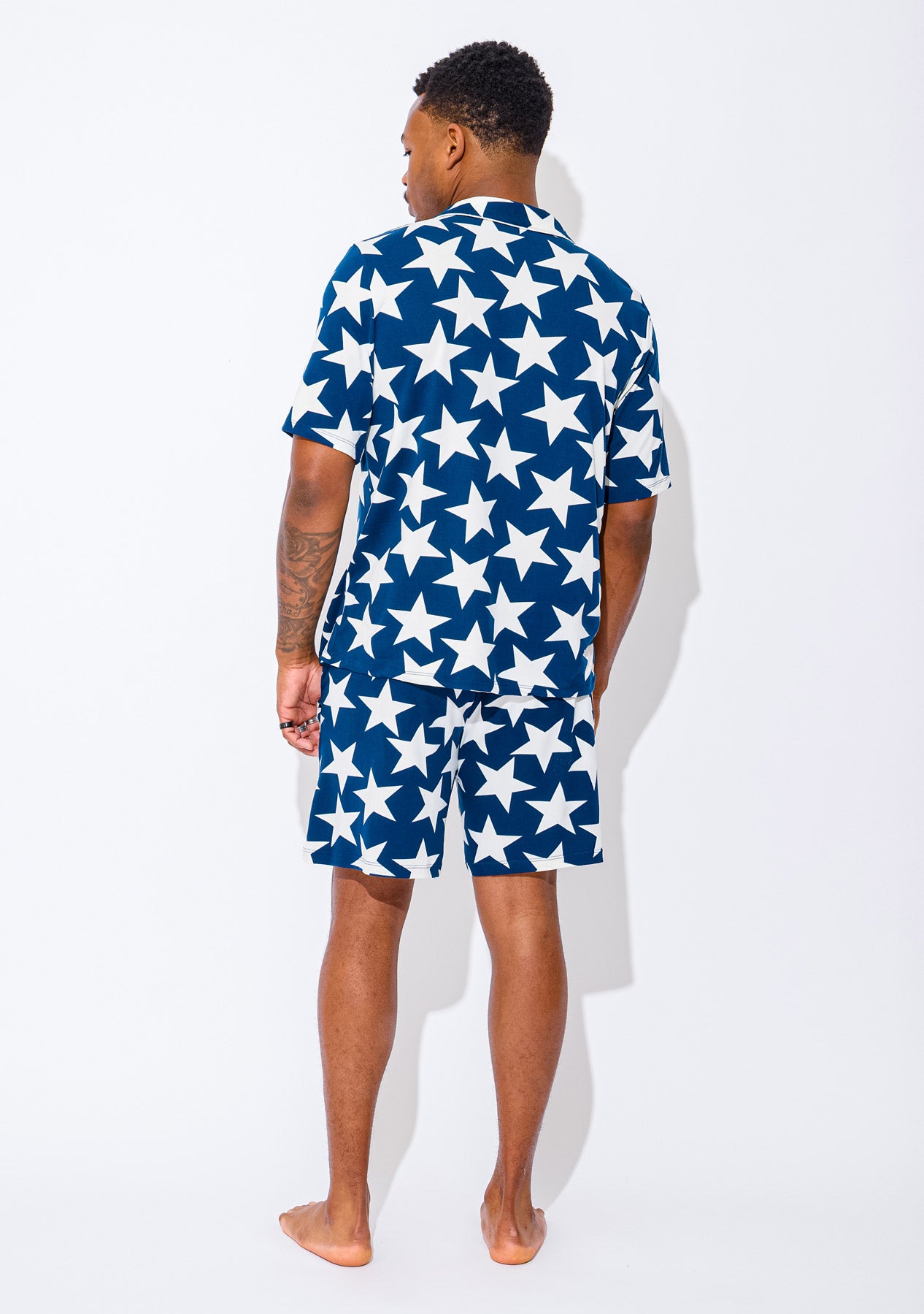 Men's - Catnapper Set (Navy White Star)