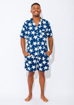 Men's - Catnapper Set (Navy White Star)
