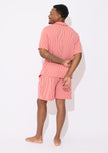 Men's - Catnapper Set (Red White Stripe)