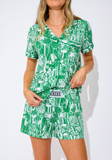 Women's - Catnapper Set  (Cactus)