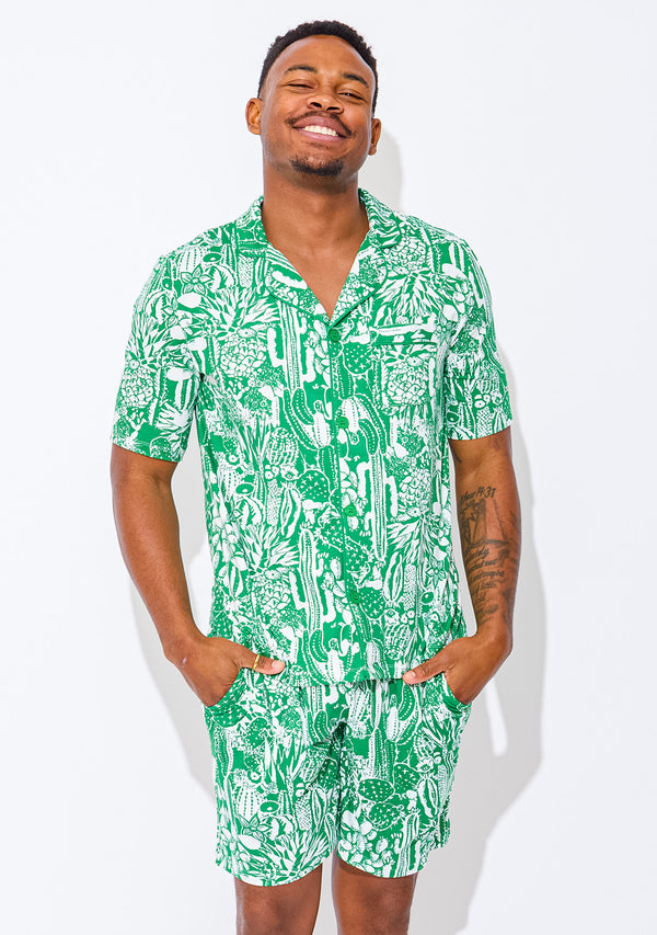 Men's - Catnapper Set (Cactus)