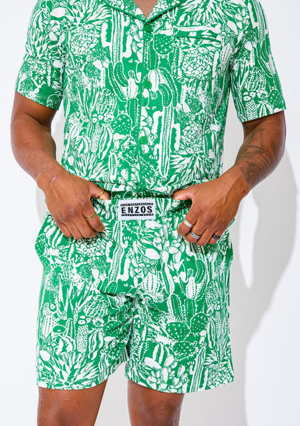 Men's - Catnapper Set (Cactus)