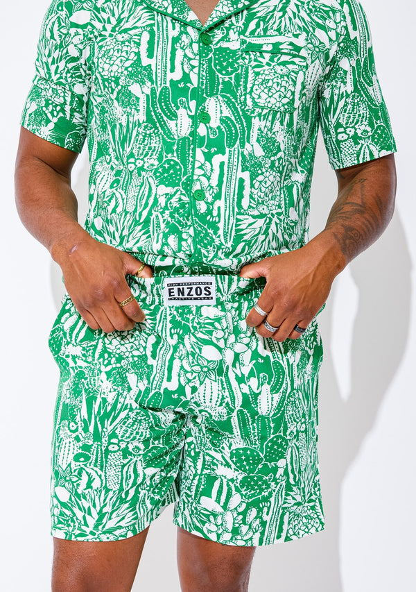 Men's - Catnapper Set (Cactus)