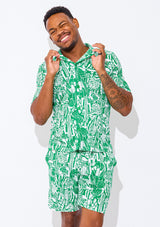 Men's - Catnapper Set (Cactus)
