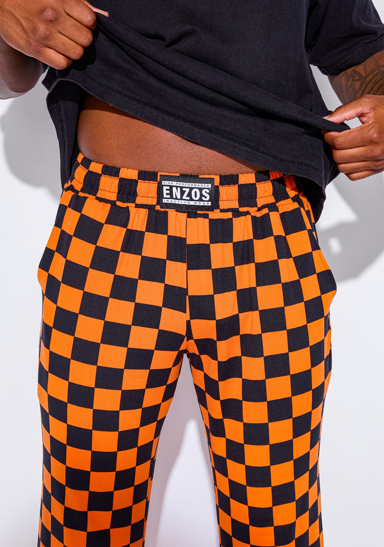 Men's - Slacker Performance Blend (Checkmate - Orange)