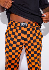 Men's - Slacker Performance Blend (Checkmate - Orange)