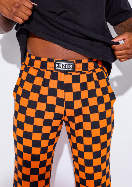 Men's - Slacker Performance Blend (Checkmate - Orange)