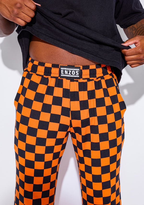 Men's - Slacker Performance Blend (Checkmate - Orange)
