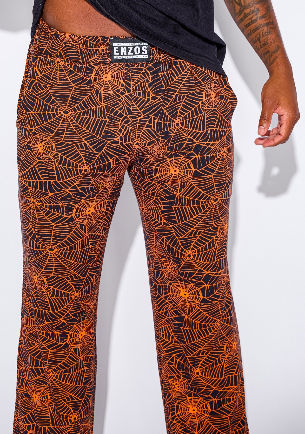 Men's - Slacker Performance Blend (Orange Spiderweb)