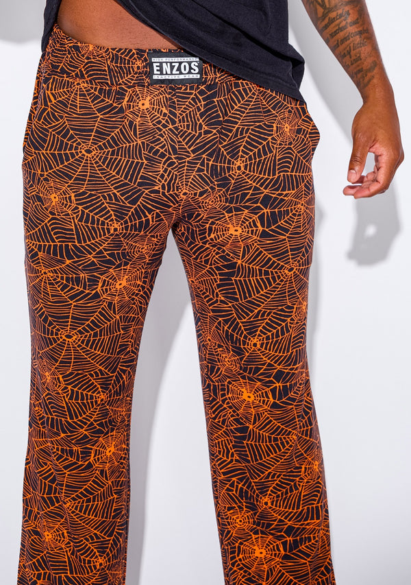 Men's - Slacker Performance Blend (Orange Spiderweb)