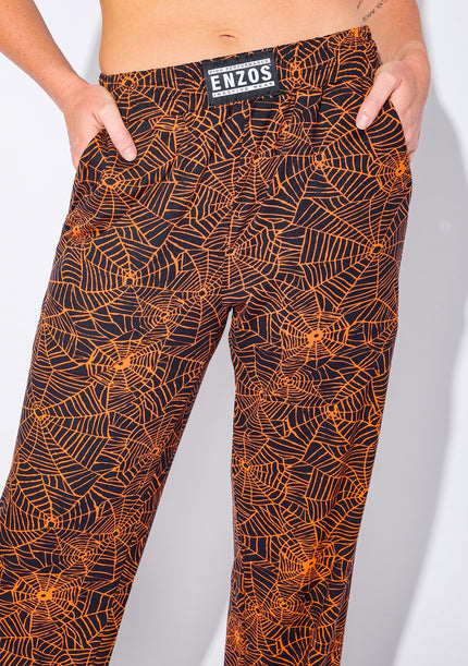 Women's - Slacker Performance Blend (Orange Spiderweb)