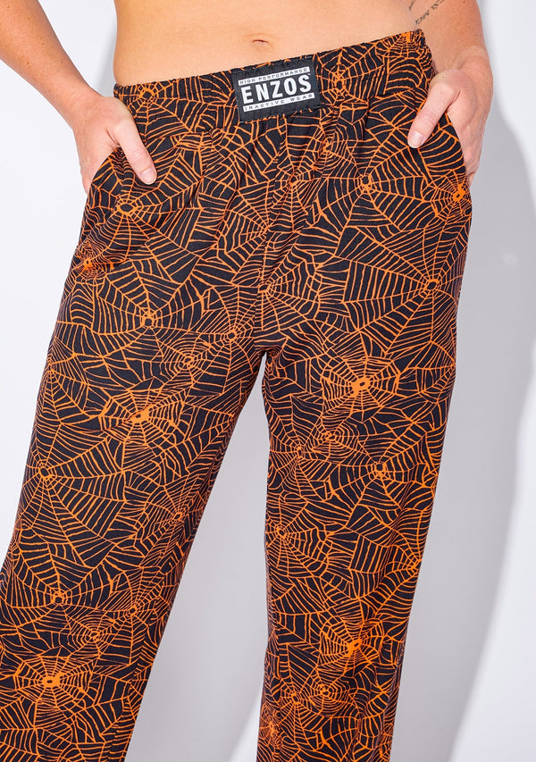 Women's - Slacker Performance Blend (Orange Spiderweb)