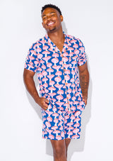 Men's - Catnapper Set - Mushroom (Blue)