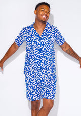 Men's - Catnapper Set - Abstract Coral (Lilac)