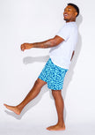 Men's - Catnapper Set - Abstract Coral (Blue)