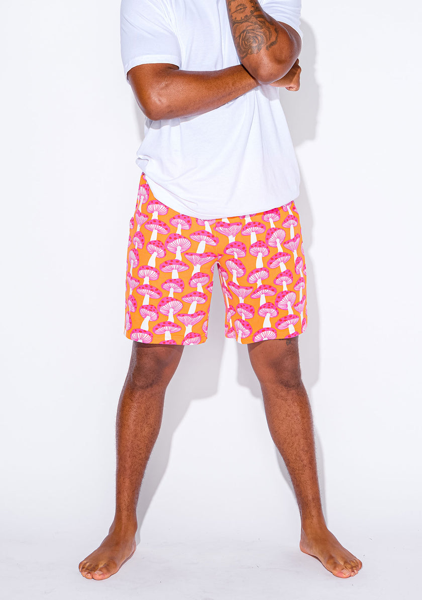 Men's - Catnapper Set - Mushroom (Pink & Orange)