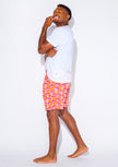 Men's - Catnapper Set - Mushroom (Pink & Orange)