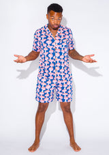 Men's - Catnapper Set - Mushroom (Blue)