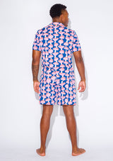 Men's - Catnapper Set - Mushroom (Blue)