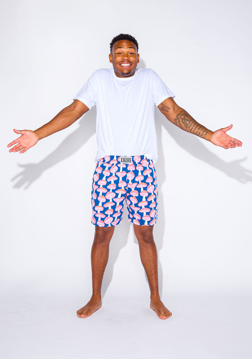 Men's - Catnapper Set - Mushroom (Blue)