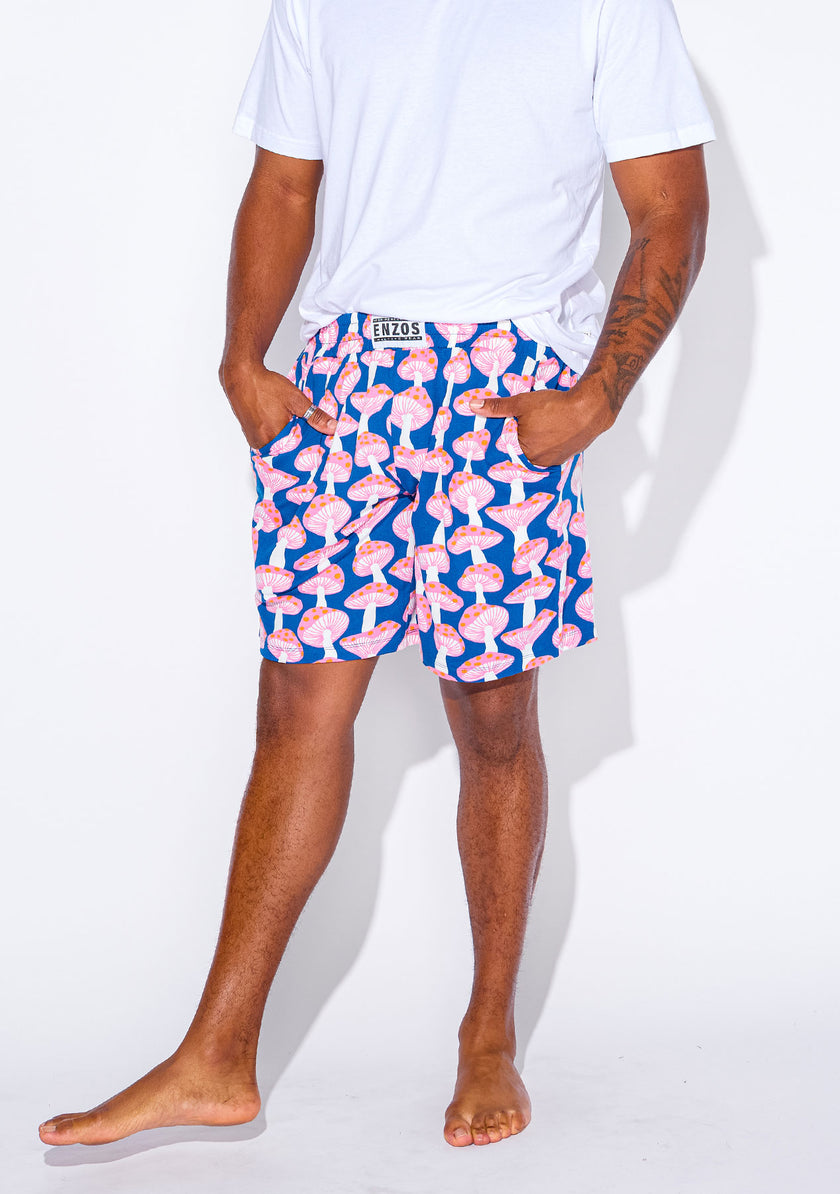 Men's - Bored Short - Mushroom (Blue)