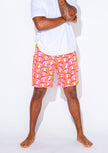 Men's - Bored Short - Mushroom (Pink & Orange)