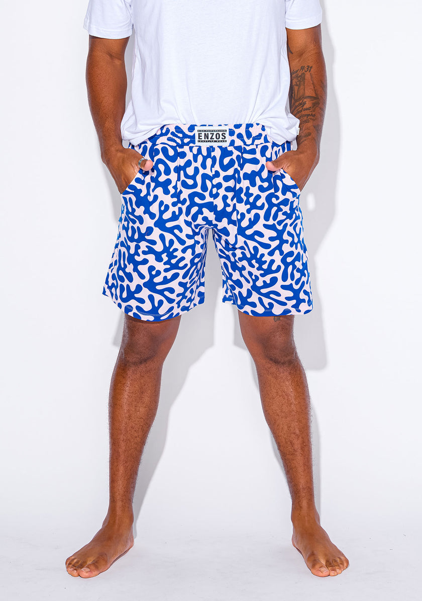 Men's - Bored Short - Abstract Coral (Lilac)