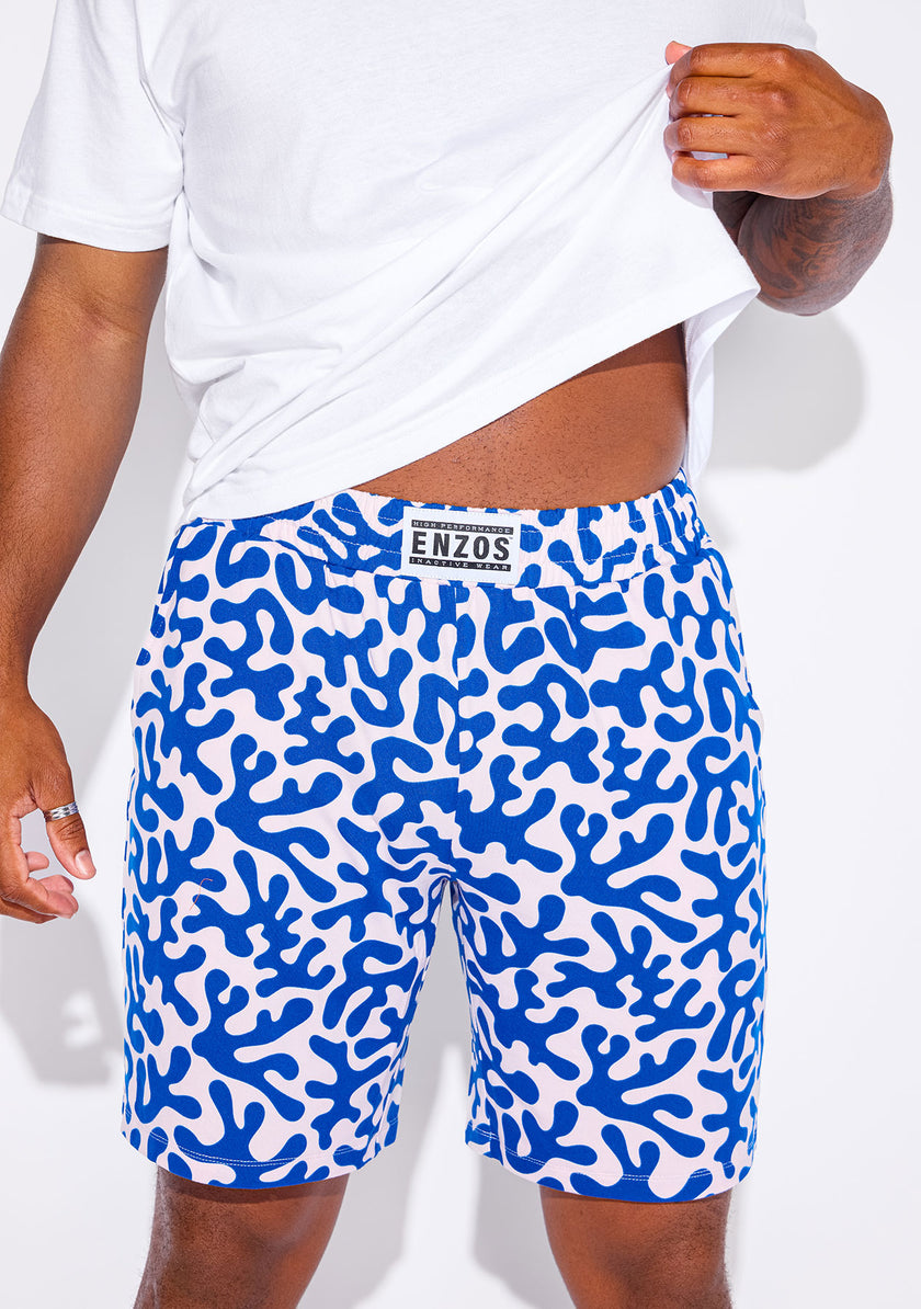 Men's - Bored Short - Abstract Coral (Lilac)