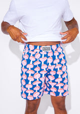 Men's - Bored Short - Mushroom (Blue)
