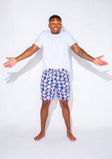 Men's - Bored Short - Mushroom (Blue)