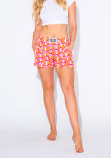 Women's - Catnapper Set - Mushroom (Pink & Orange)