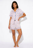 Women's - Catnapper Set (Cross Print)