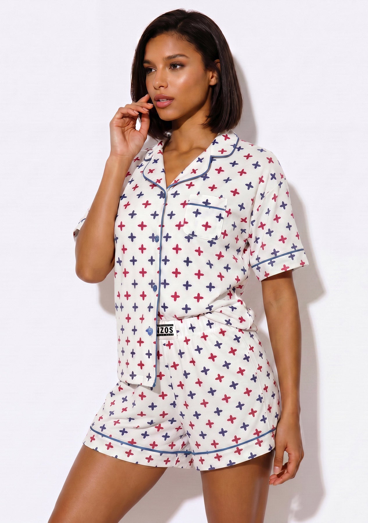 Women's - Catnapper Set (Cross Print)