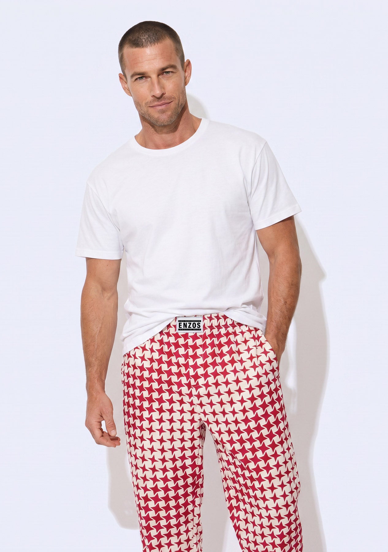 Men's - Slacker Performance Blend (Red Gradated Stars)
