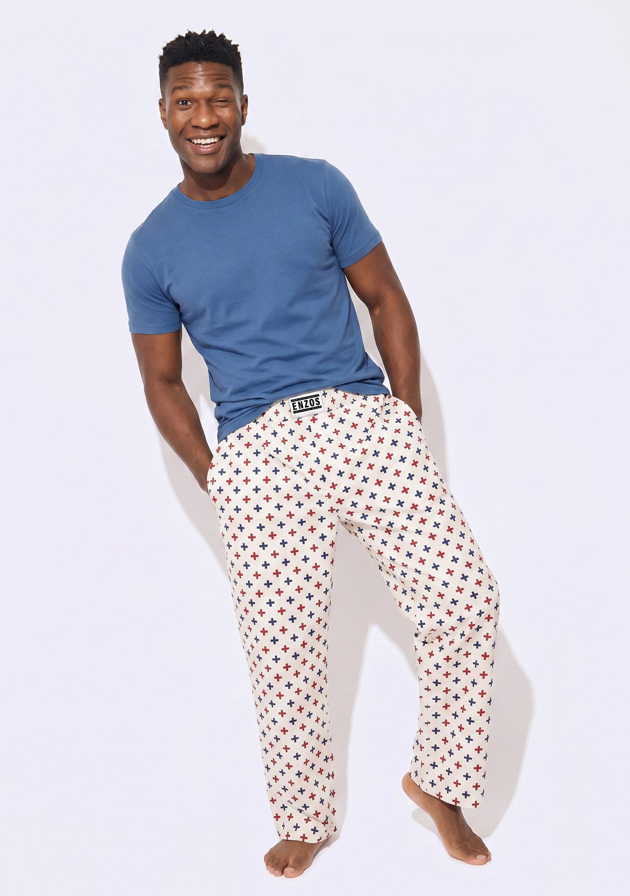 Men's - Slacker Performance Blend (Cross Print)