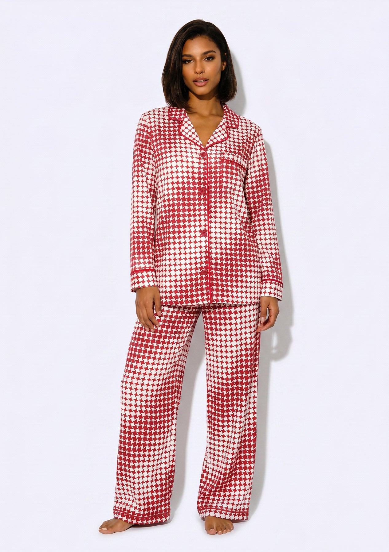 Women's - The Snoozer Set (Red Gradated Stars)