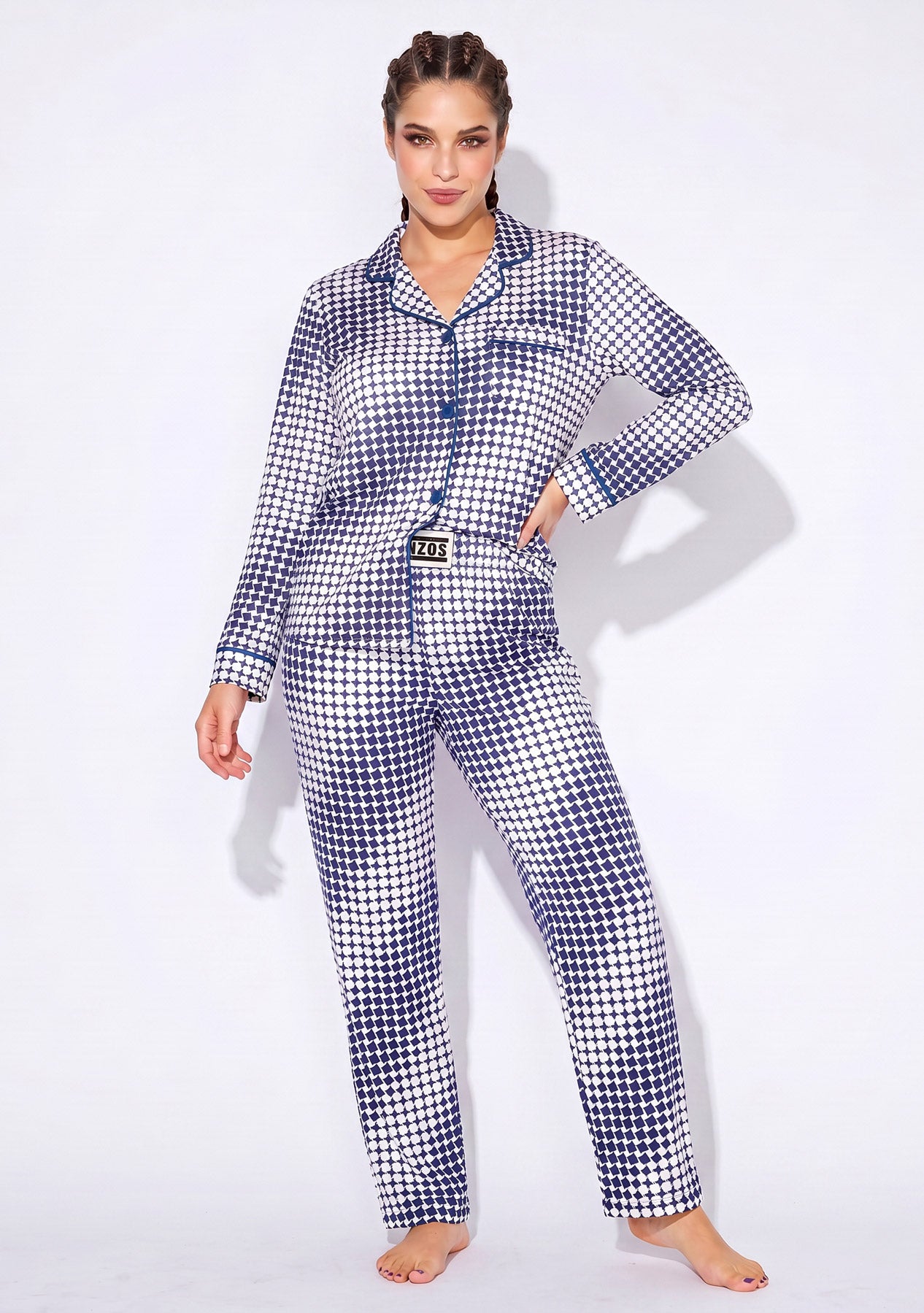 Women's - The Snoozer Set (Blue Gradated Stars)